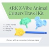 image:imageARK Animal Critters Travel Kit Vibrating Oral Motor Therapy Tools Sensory Tools for Feeding amp Speech Therapy Suitable for Autism SPD and More MedicalGrade Cat Mouse Dog