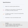 image:imageARK Grabber Sensory Chew Tool XT Firm Lime GreenRed  Standard for Mild Chewing