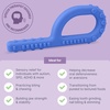 image:imageARK Textured Grabber Sensory Chew Standard Softest MagentaRoyal Blue  Toughest for Avid Chewing