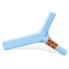 image:imageARK YChew Sensory Chew Standard Softest Light YellowLight Blue  Standard for Mild Chewing