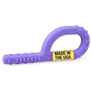 image:imageARK Textured Grabber Sensory Chew Standard Softest MagentaLavender  Toughest for Avid Chewing