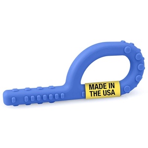 image:imageARK Textured Grabber Sensory Chew Standard Softest MagentaRoyal Blue  Toughest for Avid Chewing